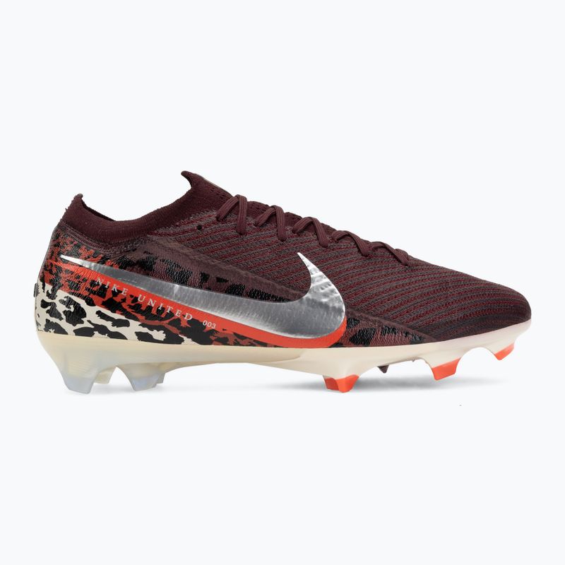 Încălțăminte de fotbal pentru bărbați Nike United Vapor 16 Elite FG burgundy crush/university red/fossil/metal silver 2