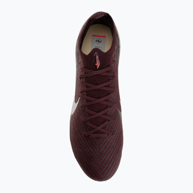 Încălțăminte de fotbal pentru bărbați Nike United Vapor 16 Elite FG burgundy crush/university red/fossil/metal silver 5