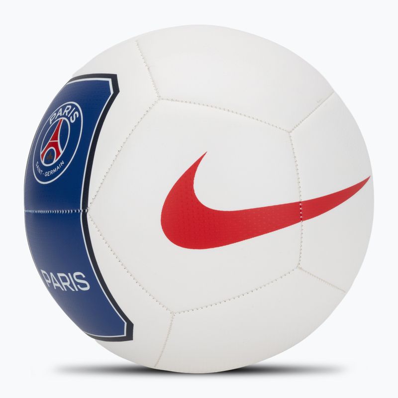 Minge de fotbal Nike Pitch Paris-Saint Germain white/old royal size 5 2