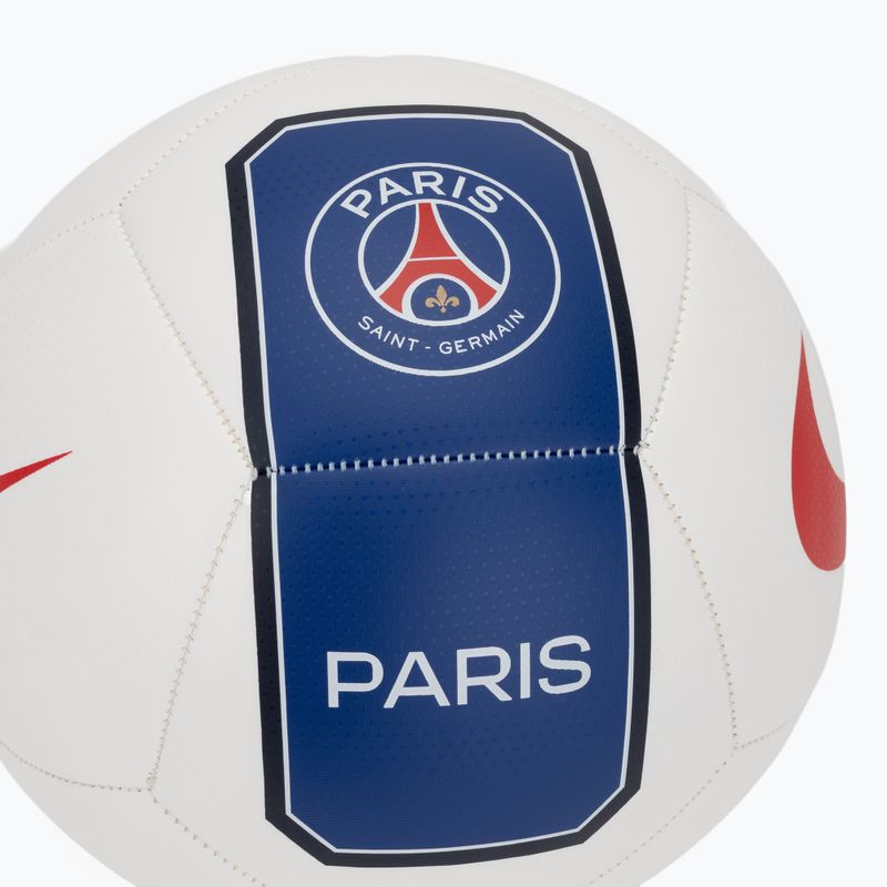 Minge de fotbal Nike Pitch Paris-Saint Germain white/old royal size 5 3