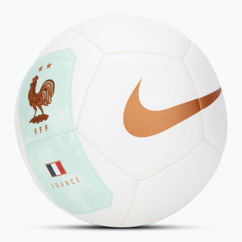 Minge de fotbal Nike Pitch France white size 5 2