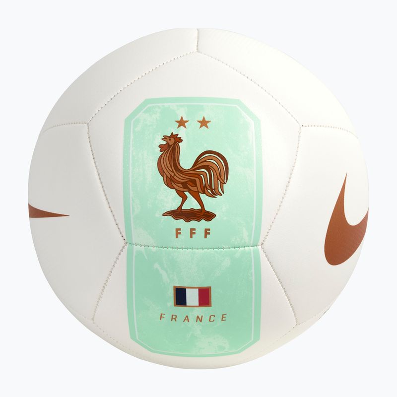 Minge de fotbal Nike Pitch France white size 5 2