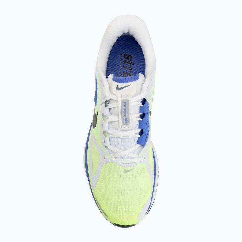 Încălțăminte de alergare pentru bărbați Nike Structure Plus white/volt ice/barely green/black spruce 5