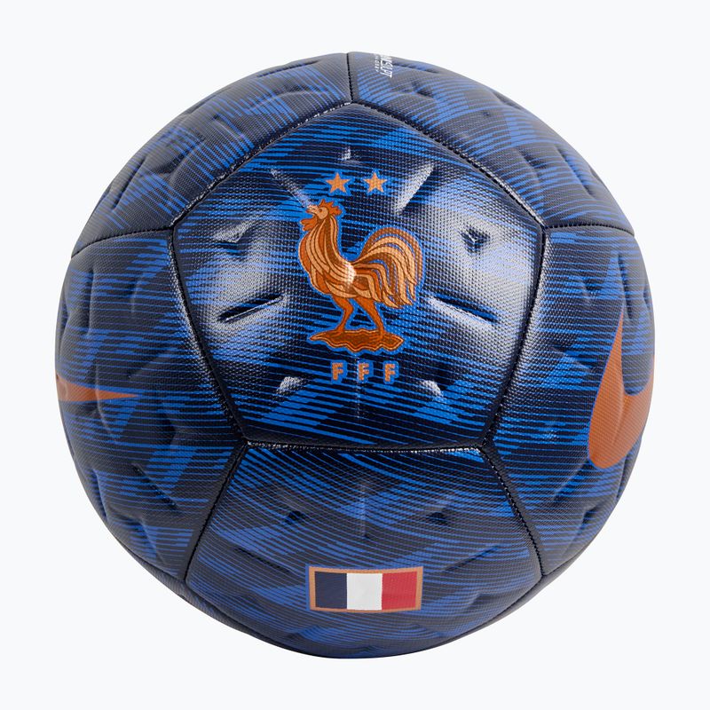 Minge de fotbal Nike Academy France blackened blue/game royal size 5 2