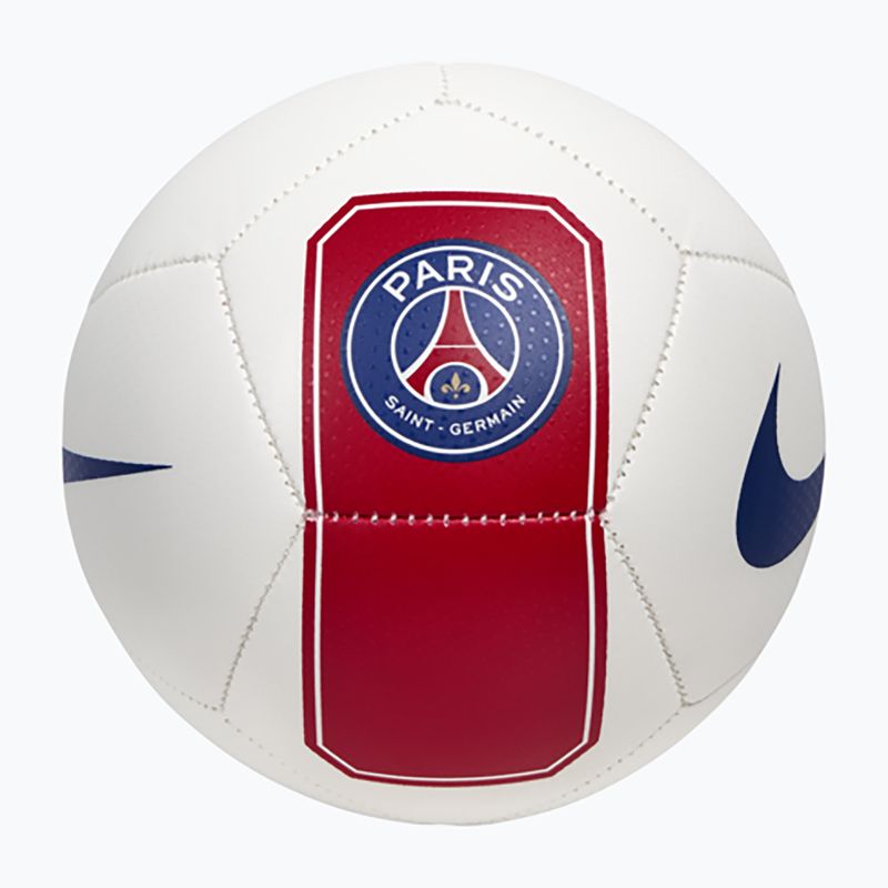 Minge pentru mini fotbal Nike Skills Paris-Saint Germain white/university red size 1 2