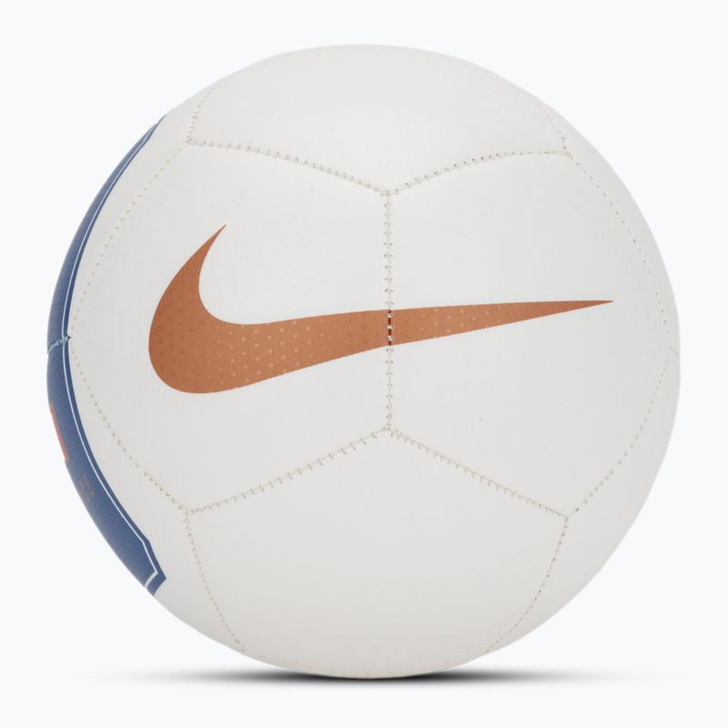Minge pentru mini fotbal Nike Skills France white size 1