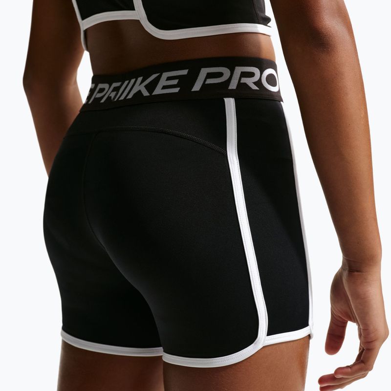 Pantaloni scurți pentru copii Nike Pro Dri-Fit 3" black/white 4