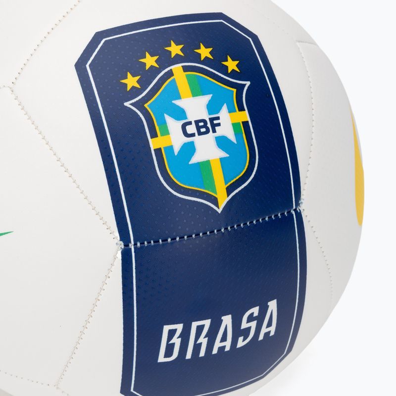 Minge de fotbal Nike Pitch Brazil white size 5 3