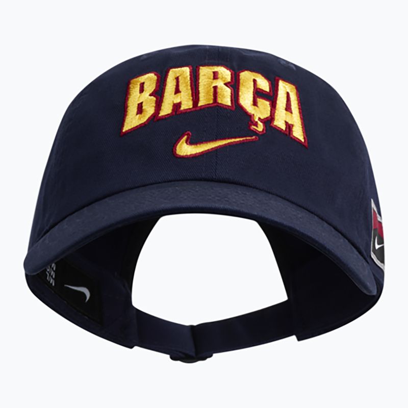 Șapcă Nike FC Barcelona Club Cotton blackened blue 3