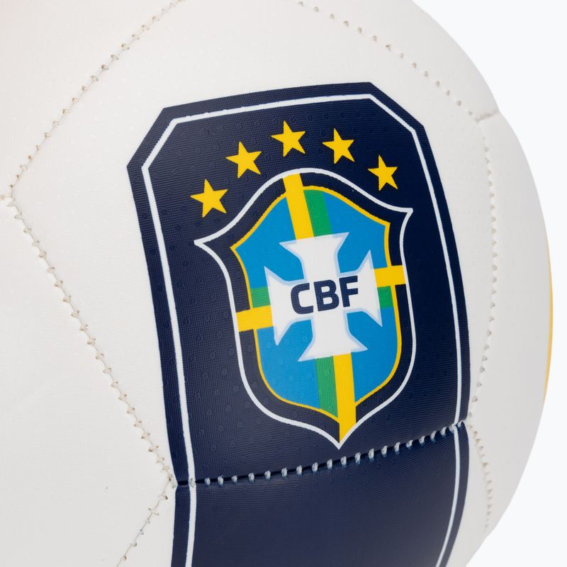 Minge pentru mini fotbal Nike Skills Brazil white size 1 3