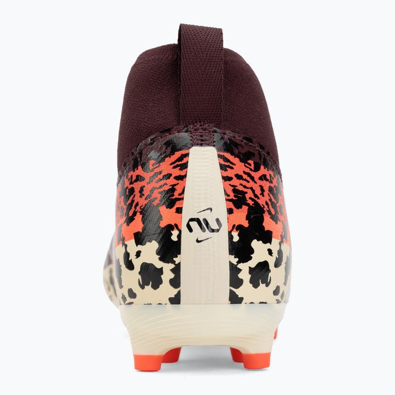 Încălțăminte de fotbal pentru copii Nike United Jr. Mercurial Superfly 10 Academy MG burgundy crush/metallic silver 6