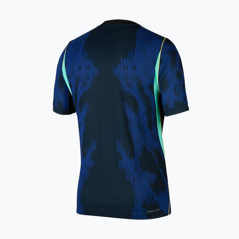 Tricou de fotbal pentru bărbați Nike Brazil 2026 Match Away Soccer Authentic 10