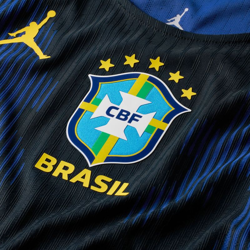 Tricou de fotbal pentru bărbați Nike Brazil 2026 Match Away Soccer Authentic 11