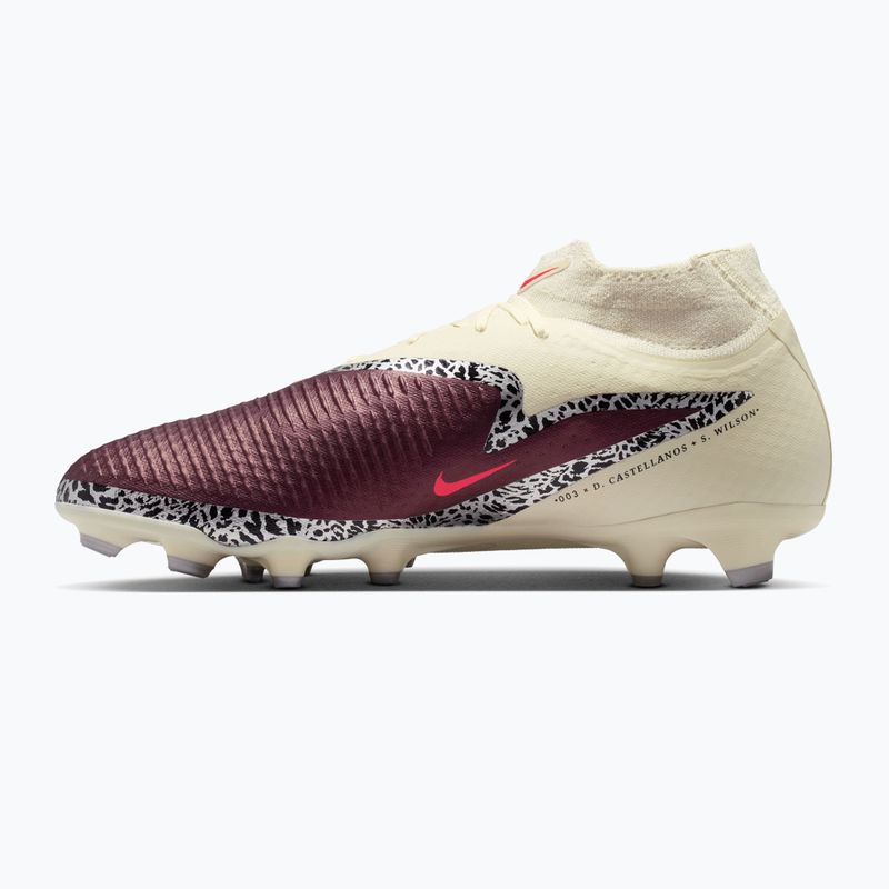 Încălțăminte de fotbal pentru bărbați Nike United Phantom 6 High Academy MG burgundy crush/fossil/university red 2