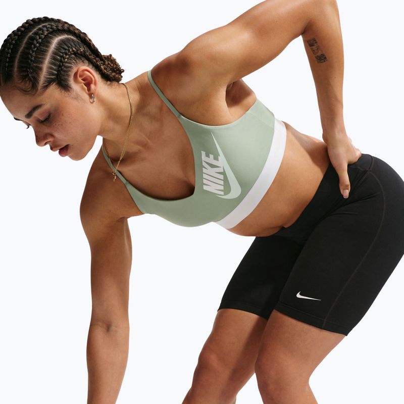 Sutien de antrenament Nike Indy Light Support steam/white/barely green 4