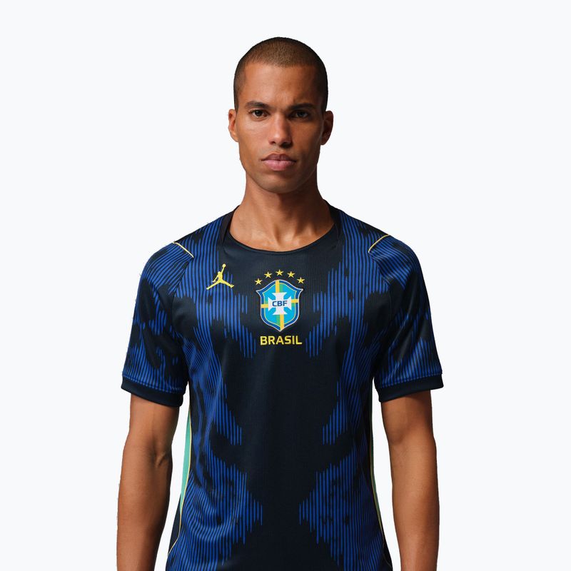 Tricou de fotbal pentru bărbați Nike Brazil 2026 Stadium Away Soccer Replica 4