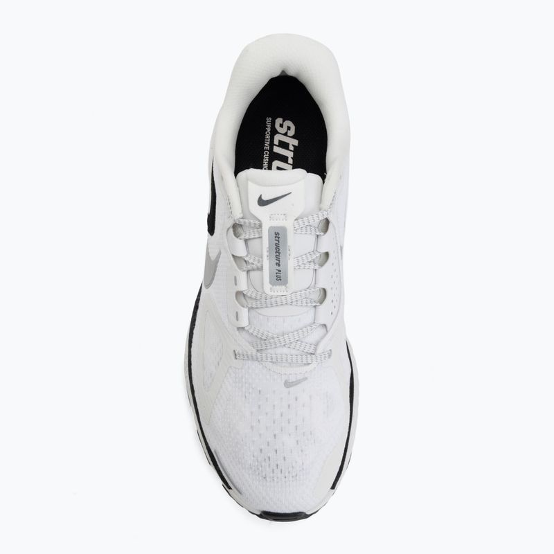 Încălțăminte de alergare pentru bărbați Nike Structure Plus summit white/metallic silver-black 5