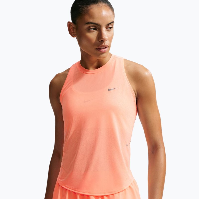 Tricou de alergare pentru femei Nike Swift Breathe Dri-Fit orange pulse/photon dust 4