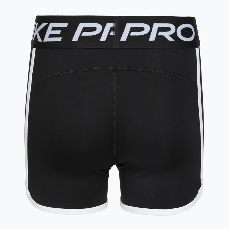 Pantaloni scurți pentru copii Nike Pro Dri-Fit 3" black/white 6