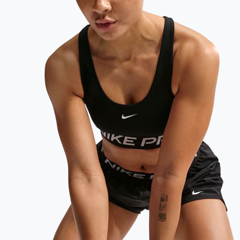 Sutien de antrenament Nike Pro 365 black/white 5