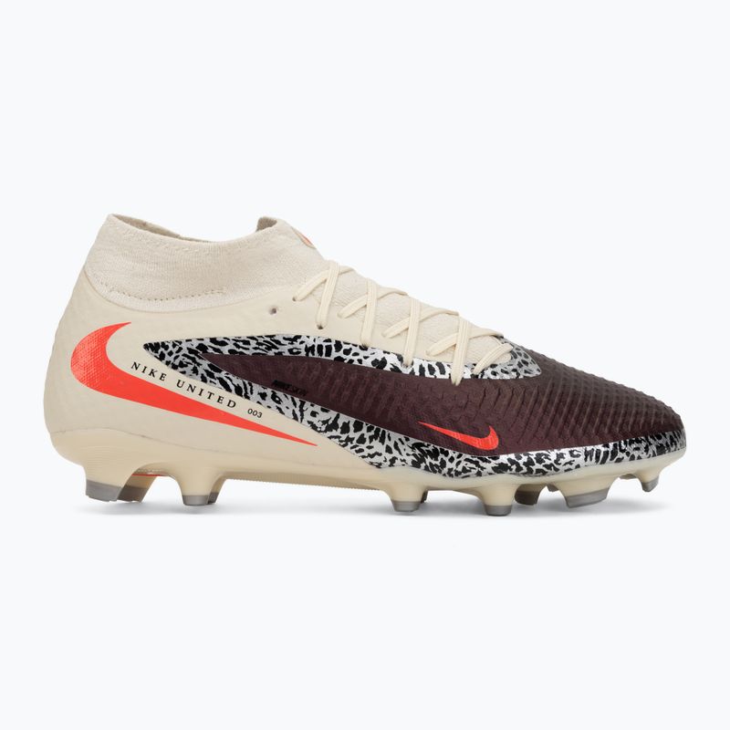 Încălțăminte de fotbal pentru bărbați Nike United Phantom 6 High Academy MG burgundy crush/fossil/university red 2