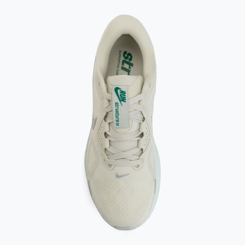 Încălțăminte de alergare pentru femei Nike Structure 26 sea glass/light silver/metallic silver 5