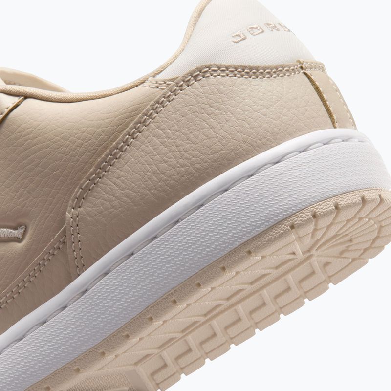 Buty damskie Nike Jordan Court Connect Low legend light brown/white/pale ivory 8