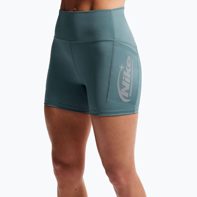 Colanți pentru femei Nike Swift High Waisted 4" mineral slate 5