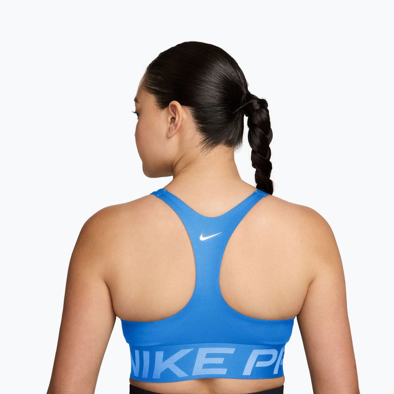 Sutien de antrenament Nike Pro Sculpt Medium Support university blue/hydrogen blue/white 2