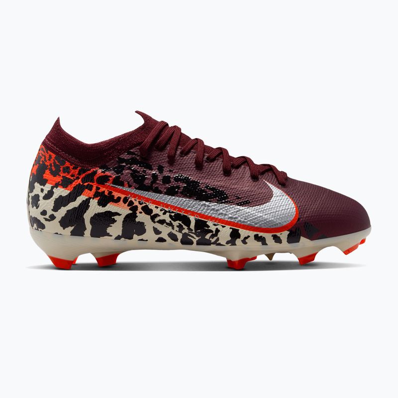 Încălțăminte de fotbal pentru copii Nike United Jr. Mercurial Vapor 16 Pro FG burgundy crush/metallic silver