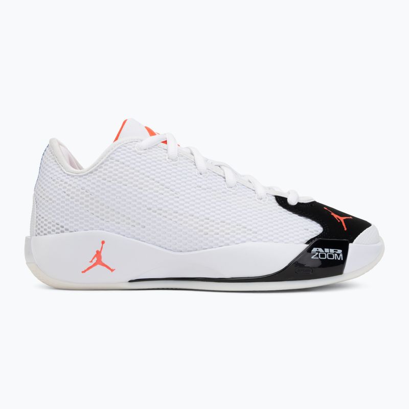 Încălțăminte de baschet pentru bărbați Jordan Luka 77 white/black/sail/bright crimson 2