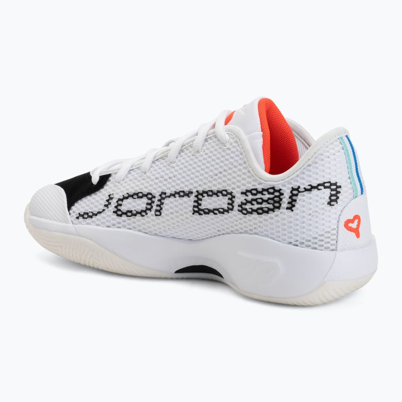 Încălțăminte de baschet pentru bărbați Jordan Luka 77 white/black/sail/bright crimson 3