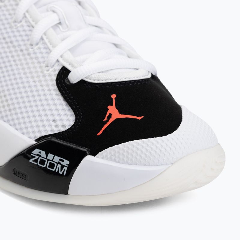 Încălțăminte de baschet pentru bărbați Jordan Luka 77 white/black/sail/bright crimson 7
