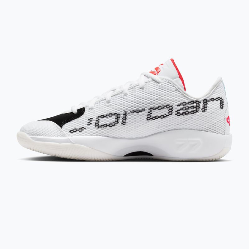 Încălțăminte de baschet pentru bărbați Nike Jordan Luka 77 white/black/sail/bright crimson 2