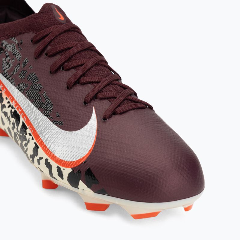 Încălțăminte de fotbal pentru copii Nike United Jr. Mercurial Vapor 16 Pro FG burgundy crush/metallic silver 7