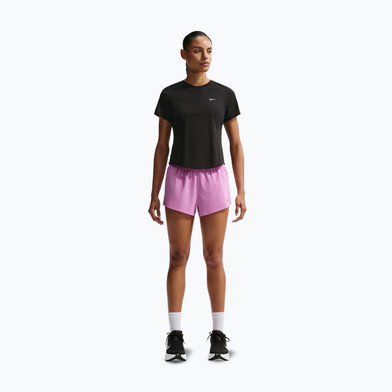 Pantaloni scurți de alergare pentru bărbați Nike Swift Breathe Dri-Fit Mid-Rise 2.5" light magenta/photon dust 2