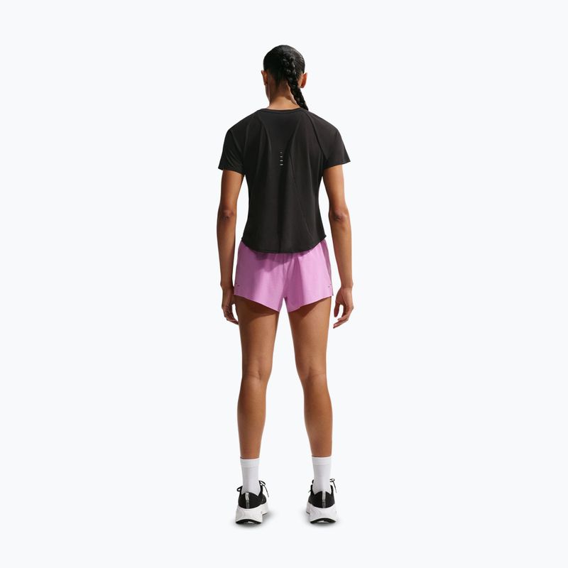 Pantaloni scurți de alergare pentru bărbați Nike Swift Breathe Dri-Fit Mid-Rise 2.5" light magenta/photon dust 3