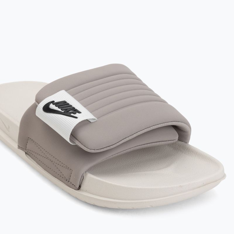 Șlapi pentru bărbați Nike Offcourt Adjust phantom/college grey/off noir 7
