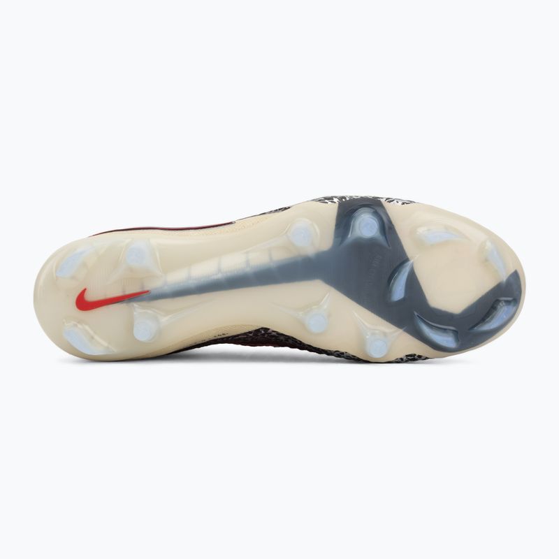 Încălțăminte de fotbal pentru bărbați Nike United Phantom 6 High Elite FG burgundy crush/fossil/university red 4