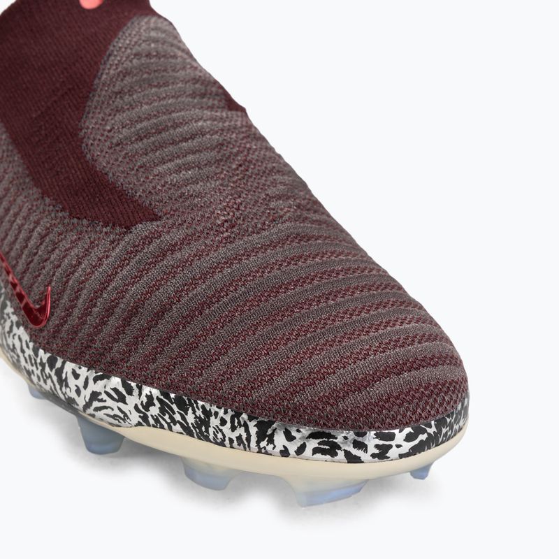 Încălțăminte de fotbal pentru bărbați Nike United Phantom 6 High Elite FG burgundy crush/fossil/university red 7