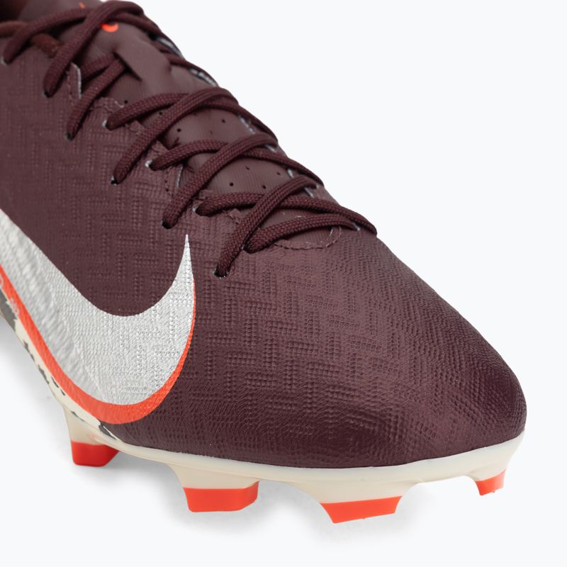 Încălțăminte de fotbal pentru bărbați Nike United Mercurial Vapor 16 Academy MG burgundy crush/metallic silver 7