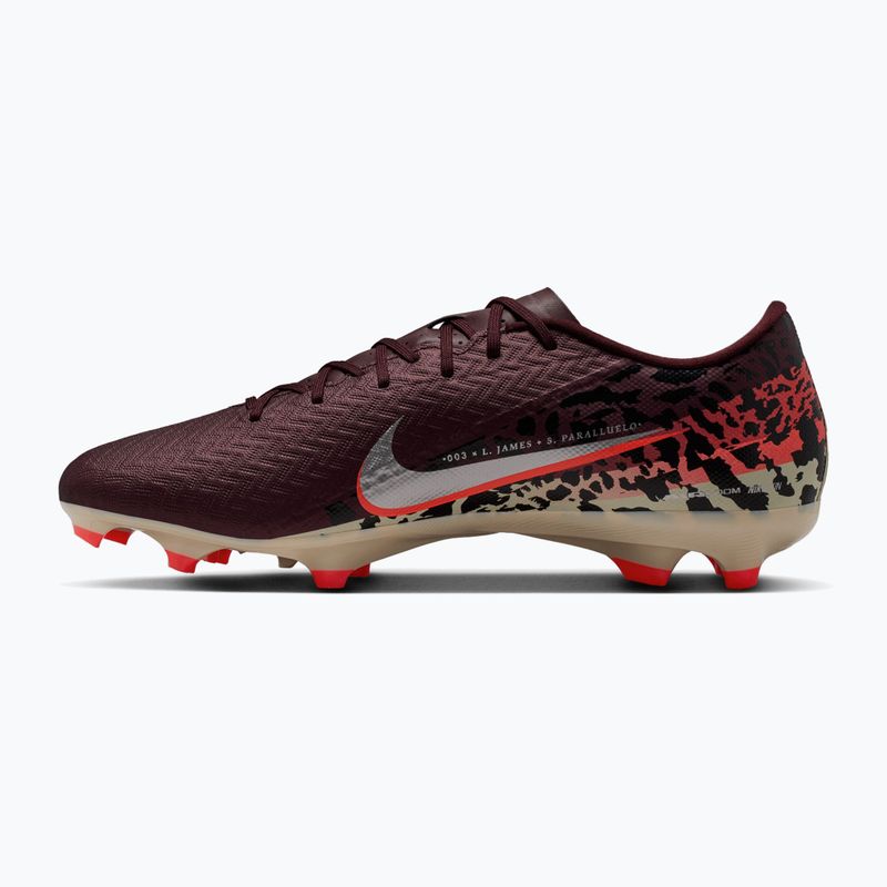 Încălțăminte de fotbal pentru bărbați Nike United Mercurial Vapor 16 Academy MG burgundy crush/metallic silver 2