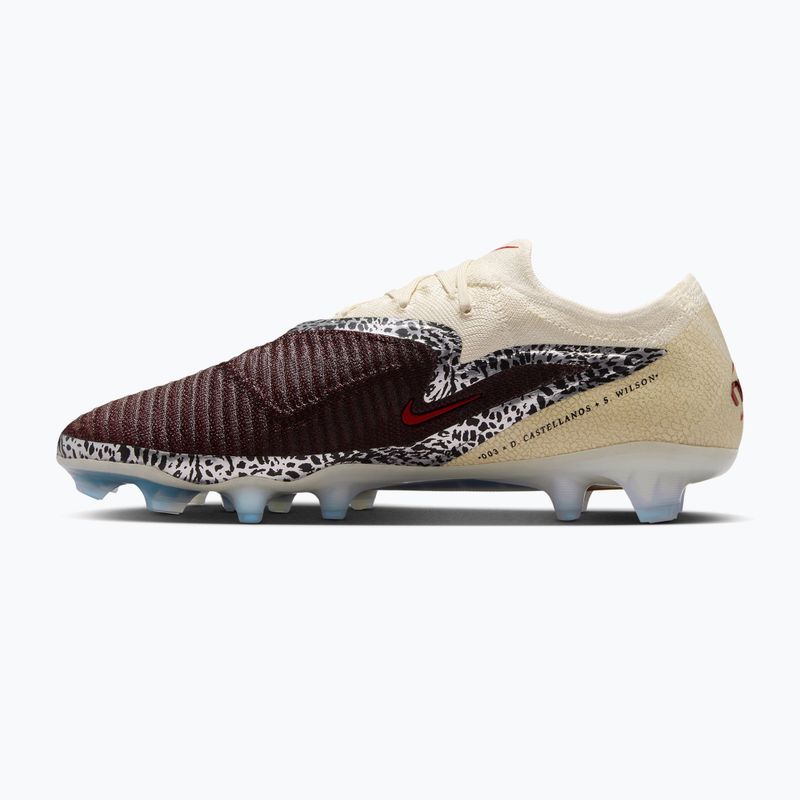 Încălțăminte de fotbal pentru bărbați Nike United Phantom 6 Low Elite FG burgundy crush/fossil/university red 2