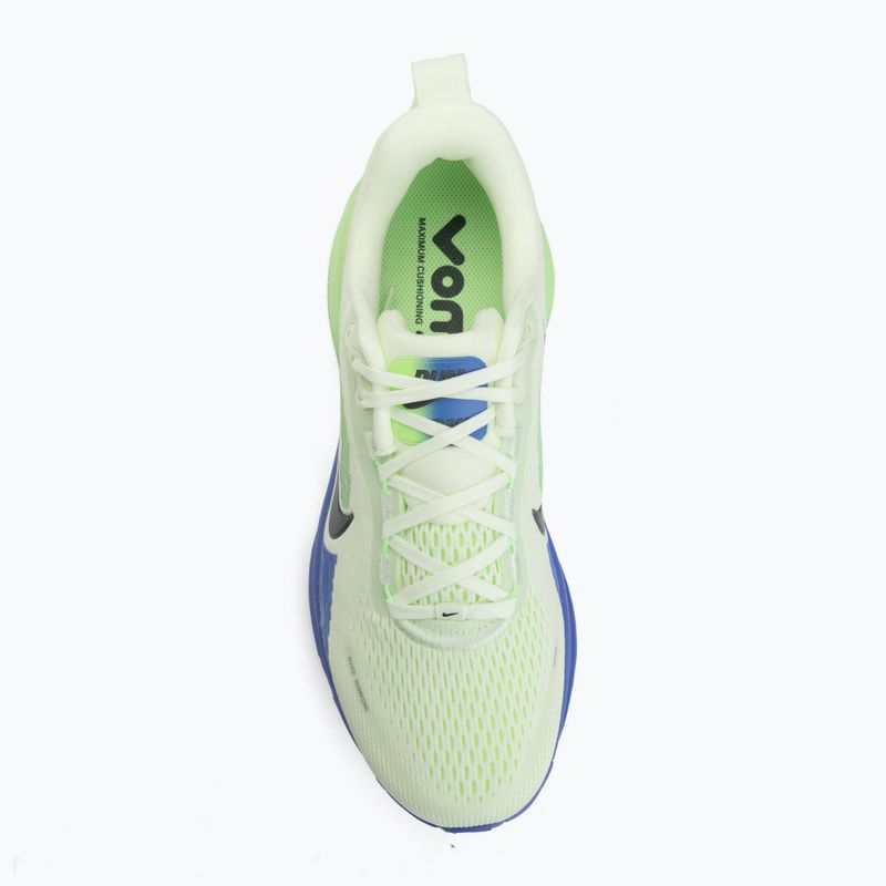 Încălțăminte de alergare pentru bărbați Nike Vomero 18 white/volt tint/sapphire/black spruce 5