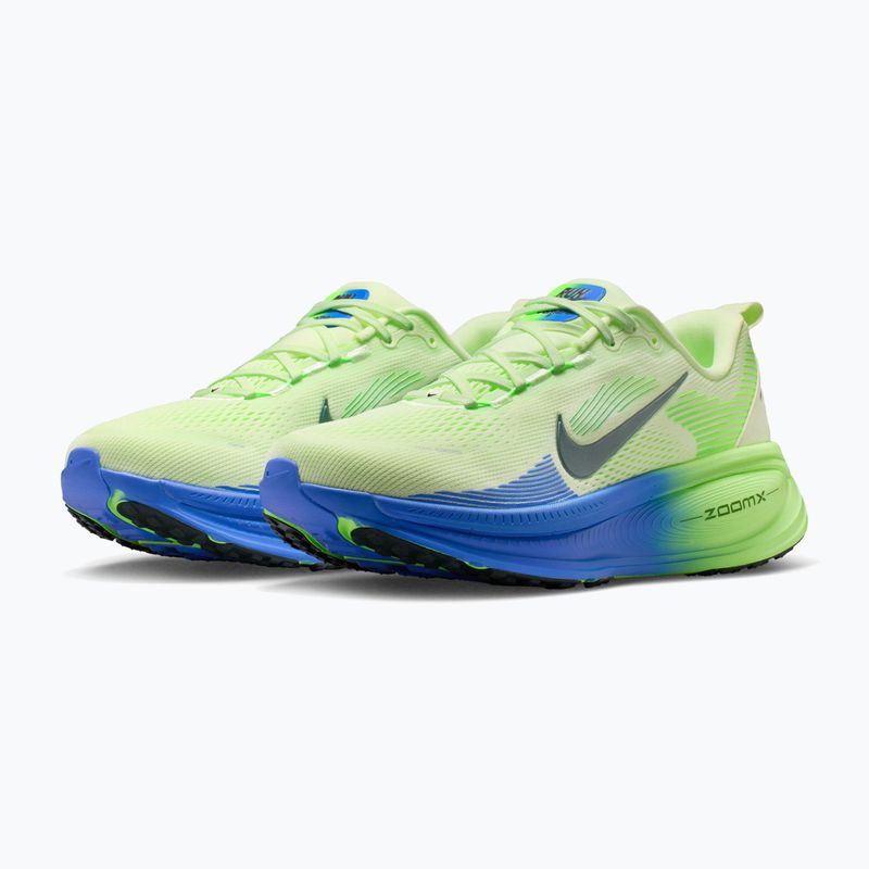 Încălțăminte de alergare pentru bărbați Nike Vomero 18 white/volt tint/sapphire/black spruce 3