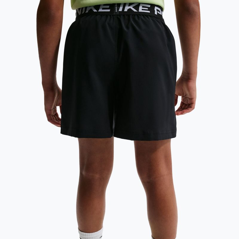 Pantaloni scurți pentru copii Nike Pro Dri-Fit black/white 6