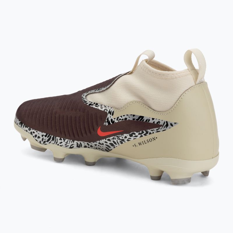 Încălțăminte de fotbal pentru copii Nike United Jr. Phantom 6 High Academy MG burgundy crush/fossil/university red 3