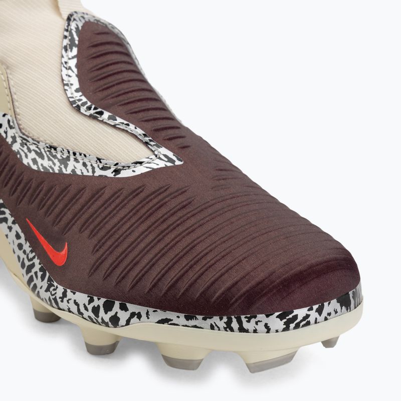 Încălțăminte de fotbal pentru copii Nike United Jr. Phantom 6 High Academy MG burgundy crush/fossil/university red 7