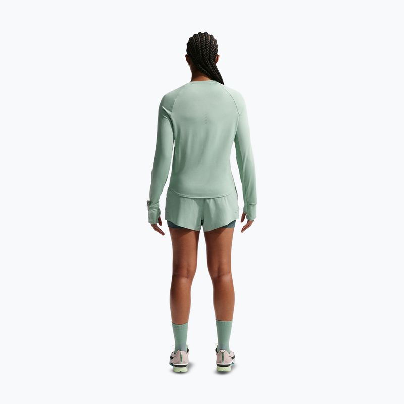 Pantaloni scurți de alergare pentru femei Nike Swift Mid-Rise 2in1 steam/mineral slate 3