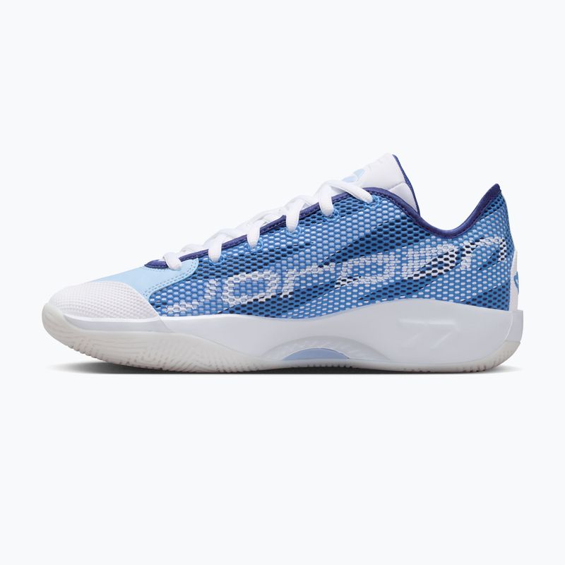 Încălțăminte de baschet pentru bărbați Nike Jordan Luka 77 white/signal blue/psychic blue 2
